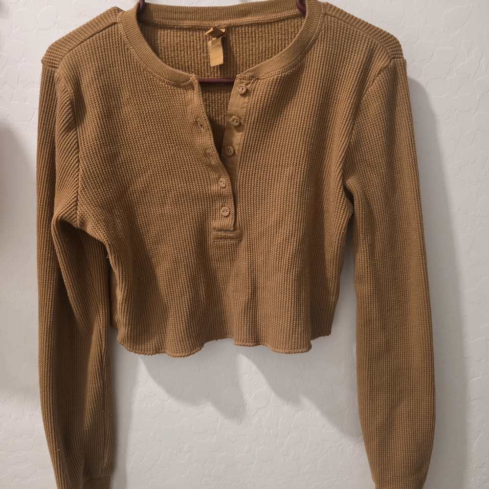 SKIMS Croppes Henley Sz. L